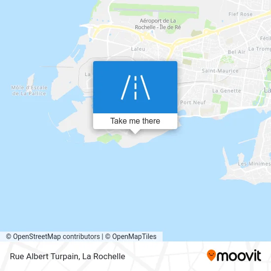 Rue Albert Turpain map