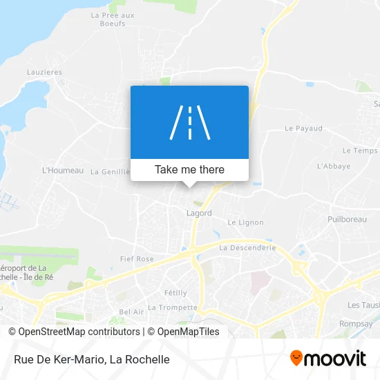 Rue De Ker-Mario map