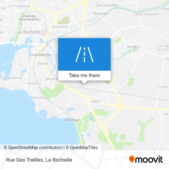 Rue Des Treilles map