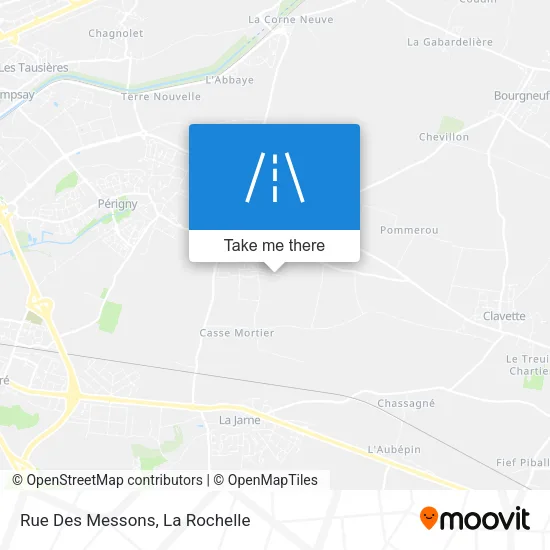 Rue Des Messons map