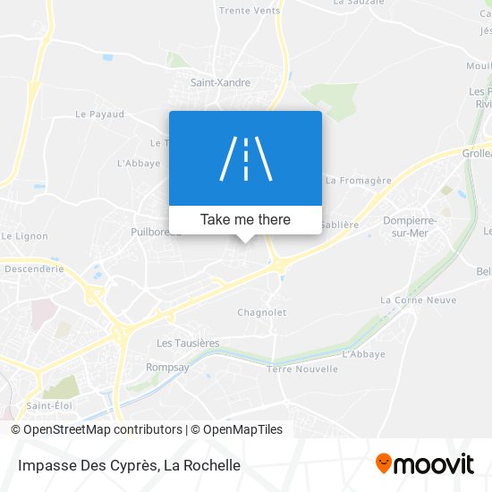 Impasse Des Cyprès map