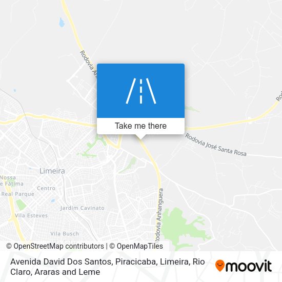 Avenida David Dos Santos map