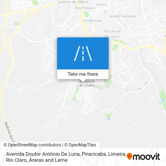 Avenida Doutor Antônio De Luna map