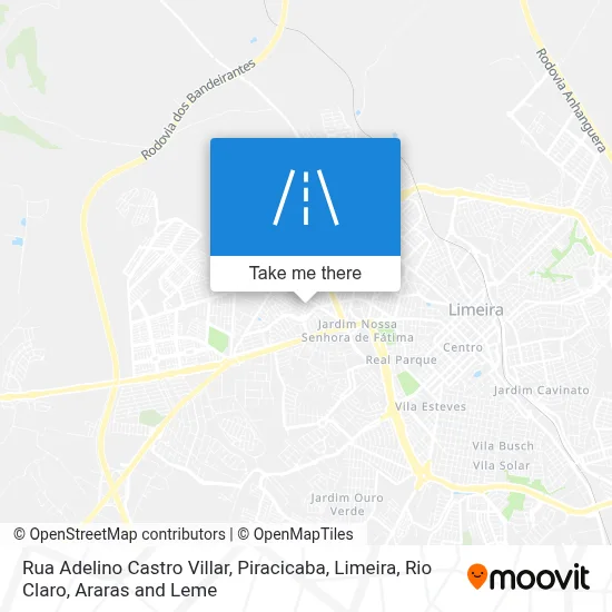 Rua Adelino Castro Villar map