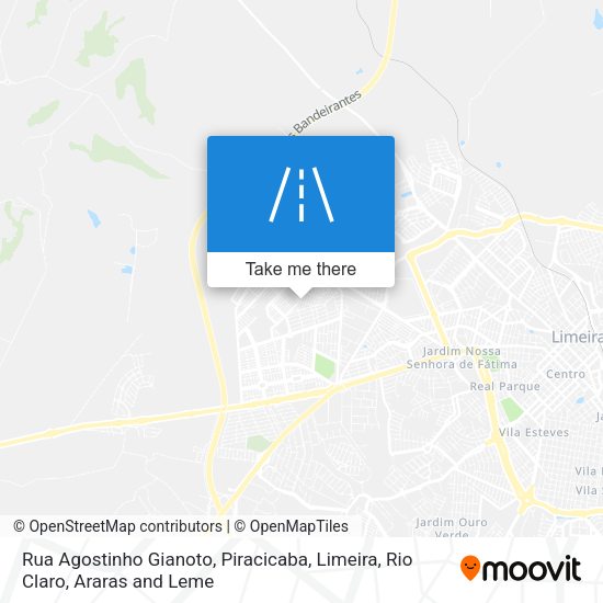 Rua Agostinho Gianoto map