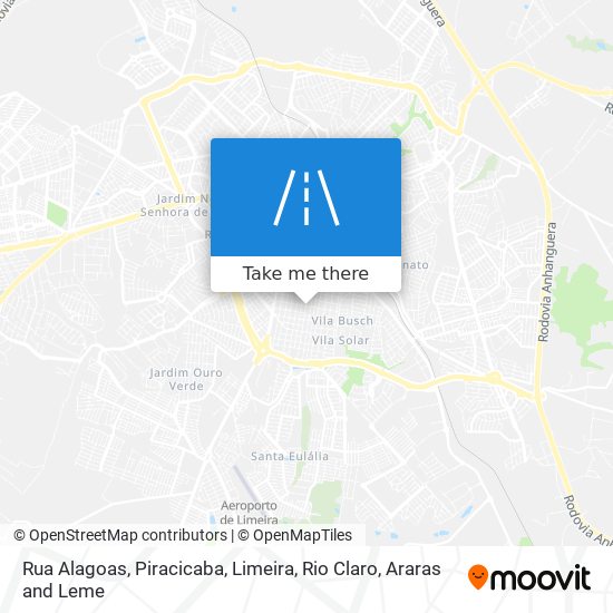 Rua Alagoas map