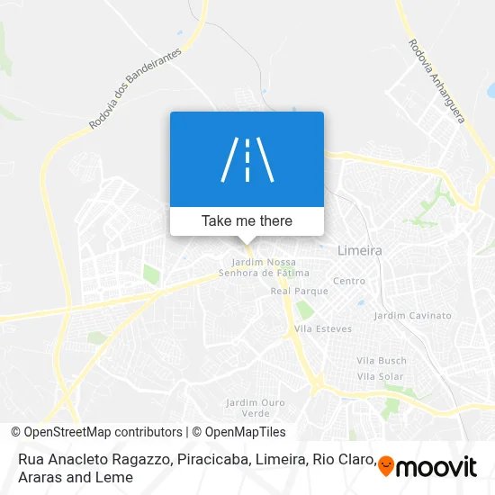 Rua Anacleto Ragazzo map