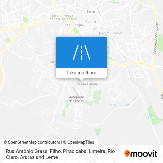 Rua Antônio Grassi Filho map