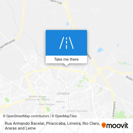 Rua Armando Bacelar map