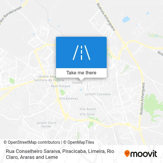 Rua Conselheiro Saraiva map