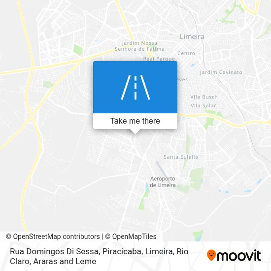 Rua Domingos Di Sessa map