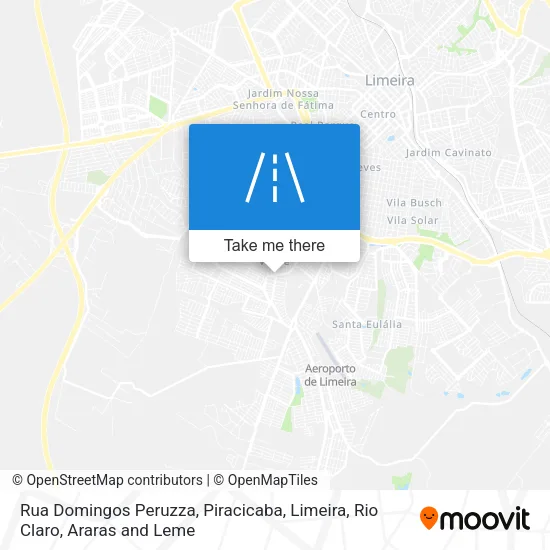 Rua Domingos Peruzza map