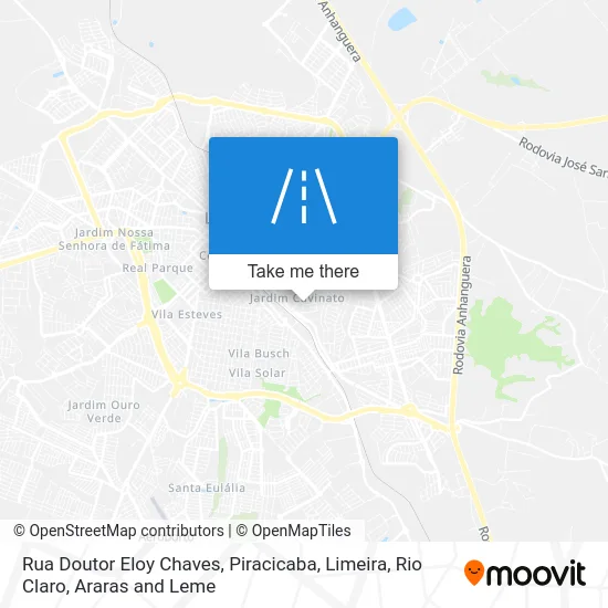 Rua Doutor Eloy Chaves map