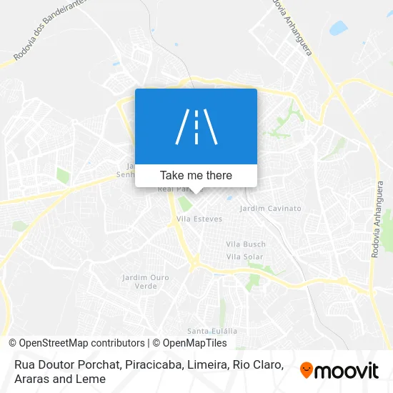 Rua Doutor Porchat map