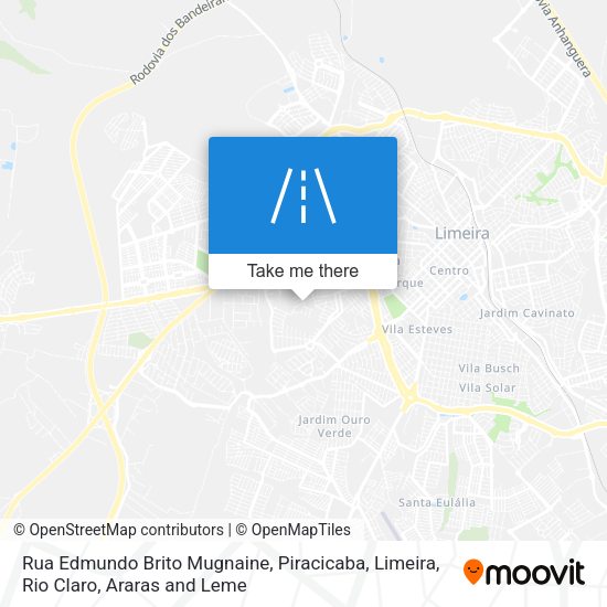 Rua Edmundo Brito Mugnaine map