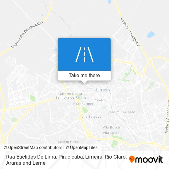 Rua Euclides De Lima map