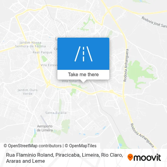 Rua Flamínio Roland map