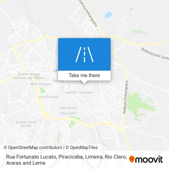 Rua Fortunato Lucato map