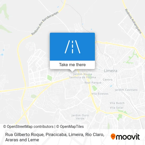Rua Gilberto Roque map