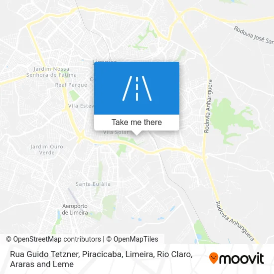 Rua Guido Tetzner map