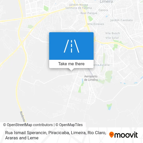 Rua Ismail Sperancin map