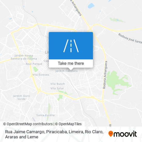 Rua Jaime Camargo map