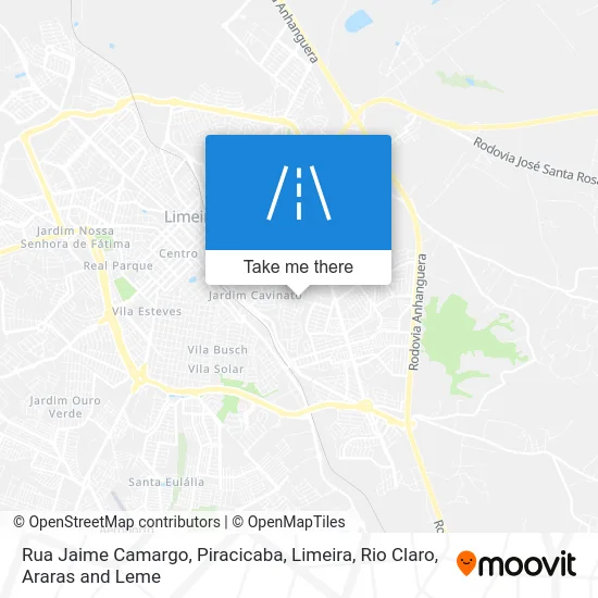 Rua Jaime Camargo map