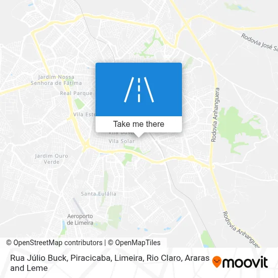 Rua Júlio Buck map