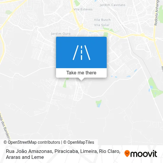 Rua João Amazonas map