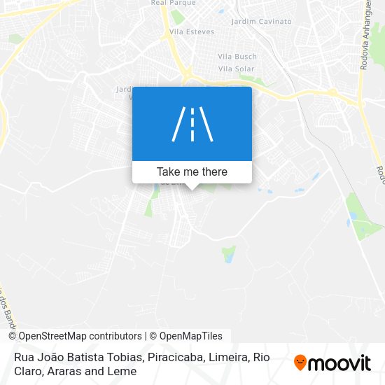 Rua João Batista Tobias map
