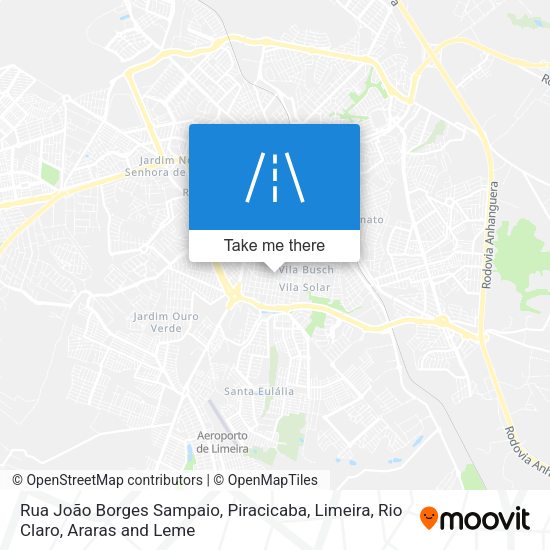 Rua João Borges Sampaio map