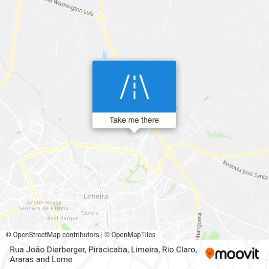 Rua João Dierberger map