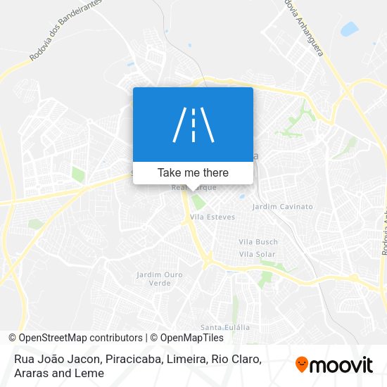 Rua João Jacon map