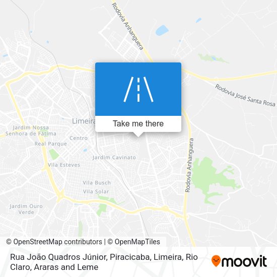 Rua João Quadros Júnior map