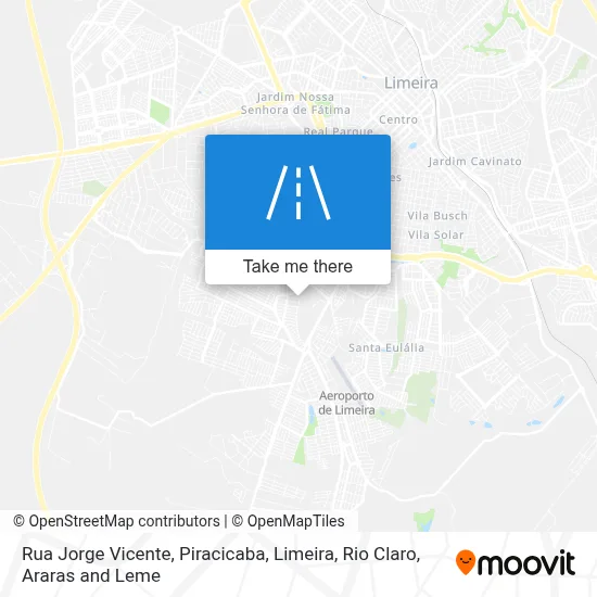 Rua Jorge Vicente map