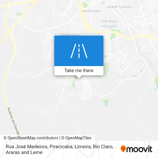 Rua José Medeiros map