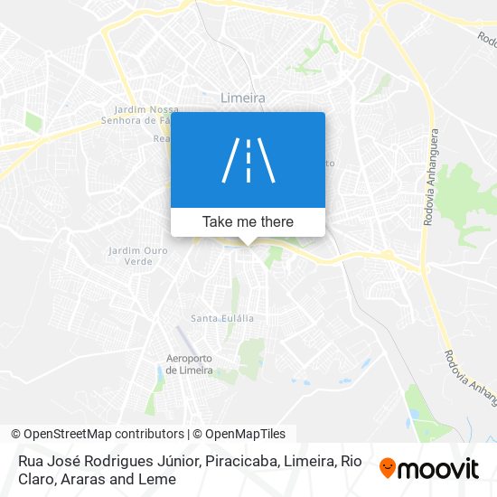 Rua José Rodrigues Júnior map