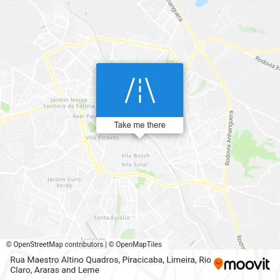 Rua Maestro Altino Quadros map