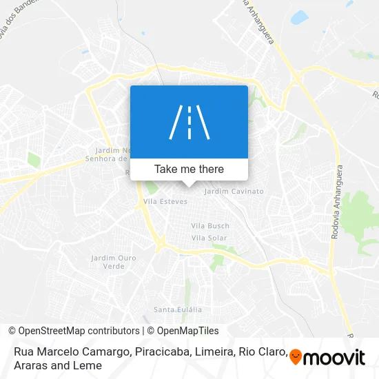 Rua Marcelo Camargo map