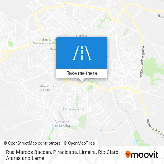 Rua Marcos Baccan map