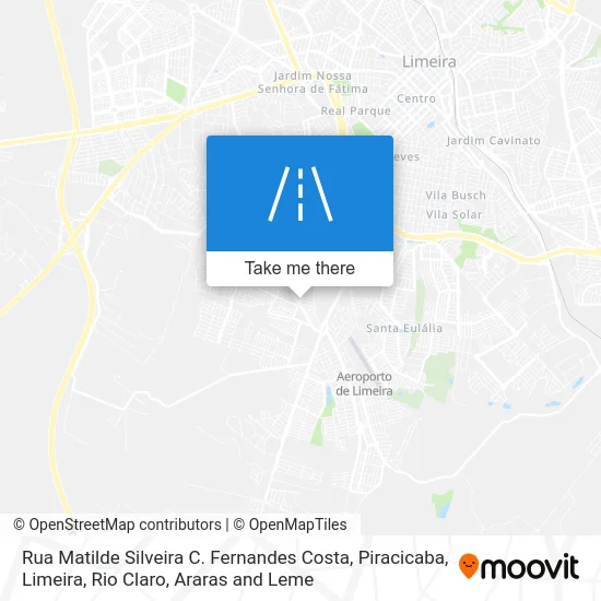 Rua Matilde Silveira C. Fernandes Costa map