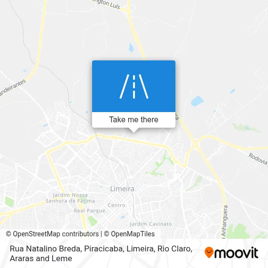 Rua Natalino Breda map