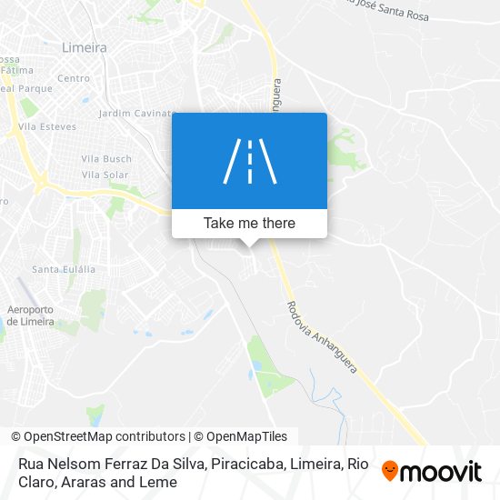 Rua Nelsom Ferraz Da Silva map