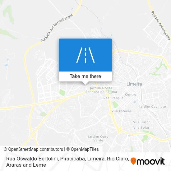 Rua Oswaldo Bertolini map