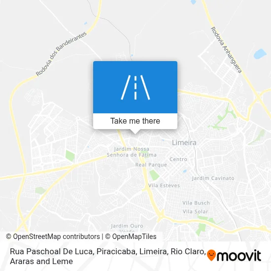 Rua Paschoal De Luca map