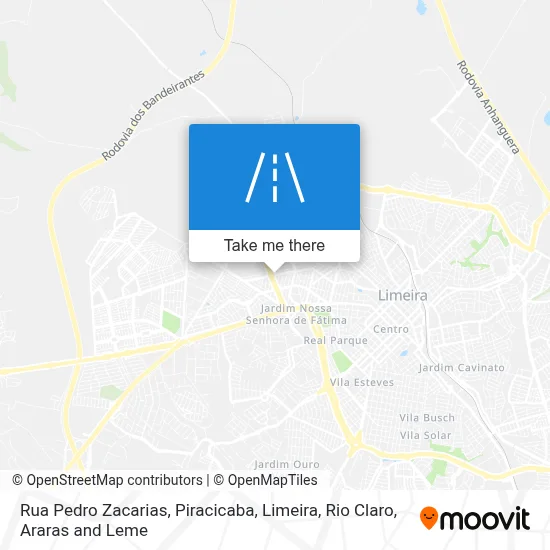 Rua Pedro Zacarias map