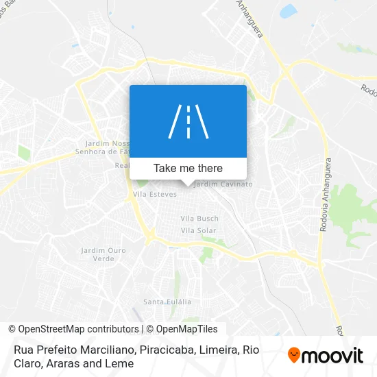 Rua Prefeito Marciliano map