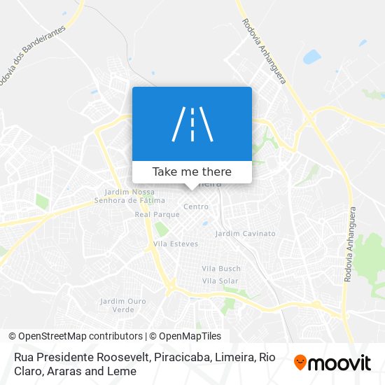 Rua Presidente Roosevelt map