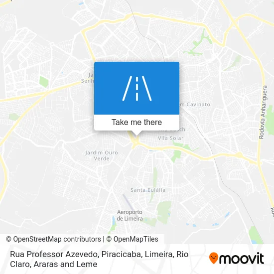 Rua Professor Azevedo map