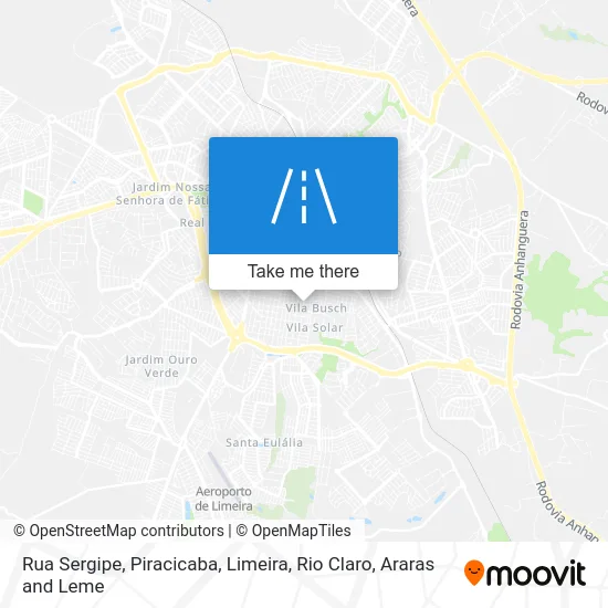 Rua Sergipe map